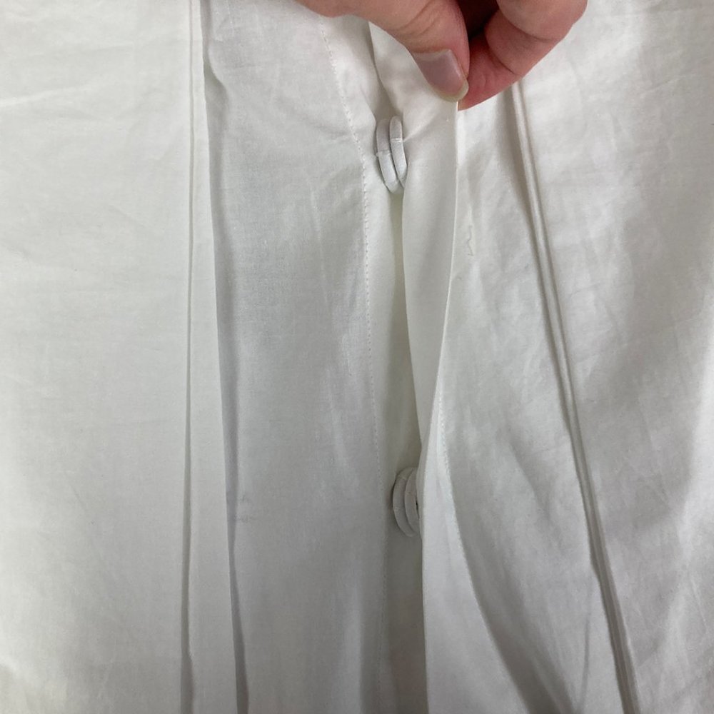 NWT Kalita White Avedon Maxi Skirt and Bow Tie Top Set Size XS Flowy Two-Piece - Picture 13 of 16